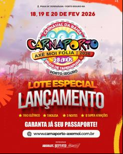 panfleto CarnaPorto Axé Moi 2026
