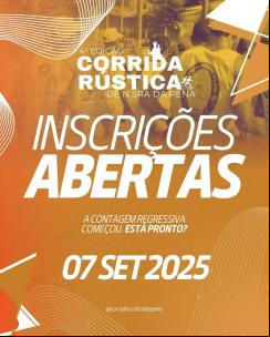 panfleto 4ª Corrida Rústica de Nossa Senhora da Pena