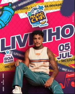 panfleto Morocha Invade - Mc Livinho