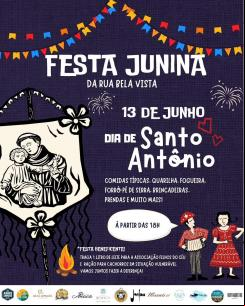 panfleto Festa de Santo Antônio