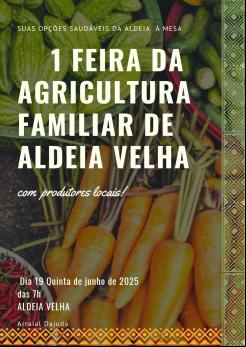 panfleto 1ª Feira da Agricultura Familiar