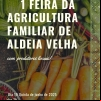 panfleto 1ª Feira da Agricultura Familiar