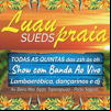 panfleto Luau Sued's Praia