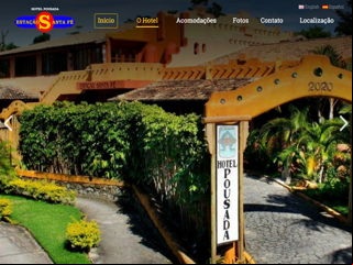 panfleto Hotel Pousada Esta